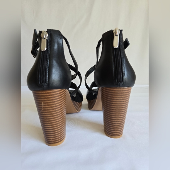 NWT Torrid Crisscross Strap Platform Heels -SAME DAY SHIP - ORDER BY 4PM PST - Picture 9 of 16